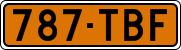 License plate of Finland, Special vehicles