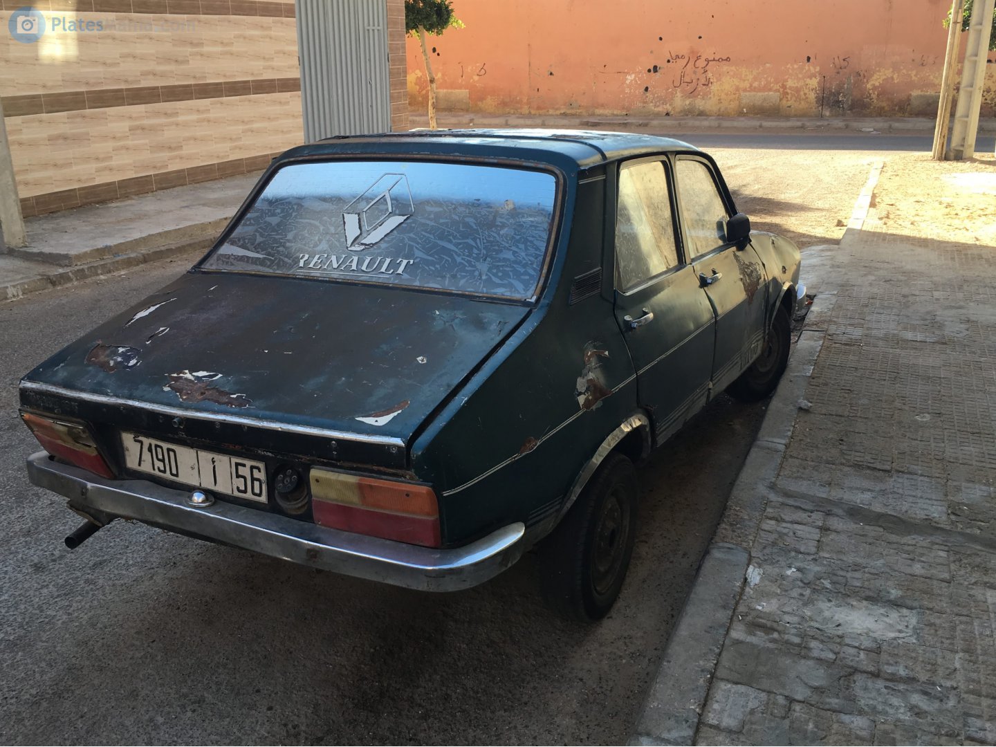 7190|أ|56, Renault 12 1st gen Sedan (X17), facelift, 1975–1980
