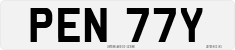 License plate of the United Kingdom, 1963 year system