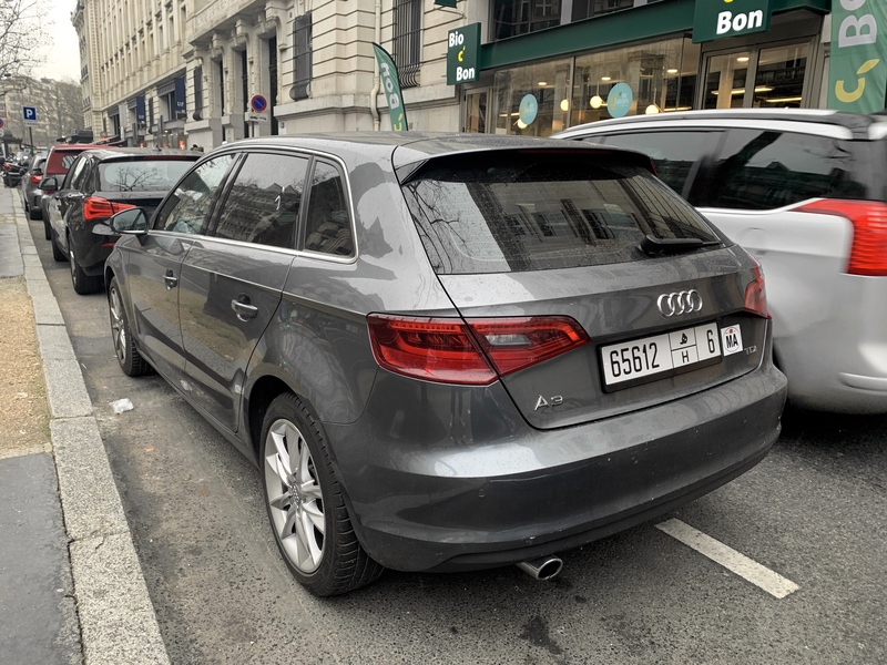 65612|ھ|6, Audi A3 3rd gen Sportback (8VA/8VF), 2013–2016