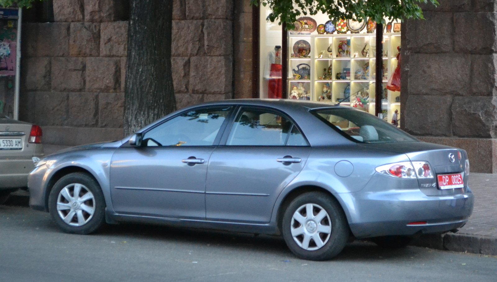 009 DP 0025, Mazda 6 1st gen Sedan/Liftback (GG), 2002–2008 (–2016 for CN-market)