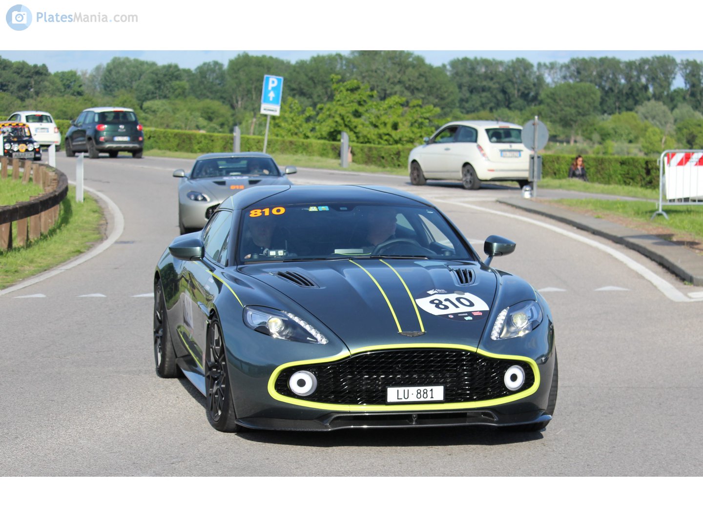 LU 881, Aston Martin Vanquish Zagato Shooting Brake, 2018