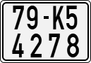 License plate of Vietnam, Motorcycles