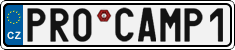 License plate of the Czech Republic, Vanity Plates