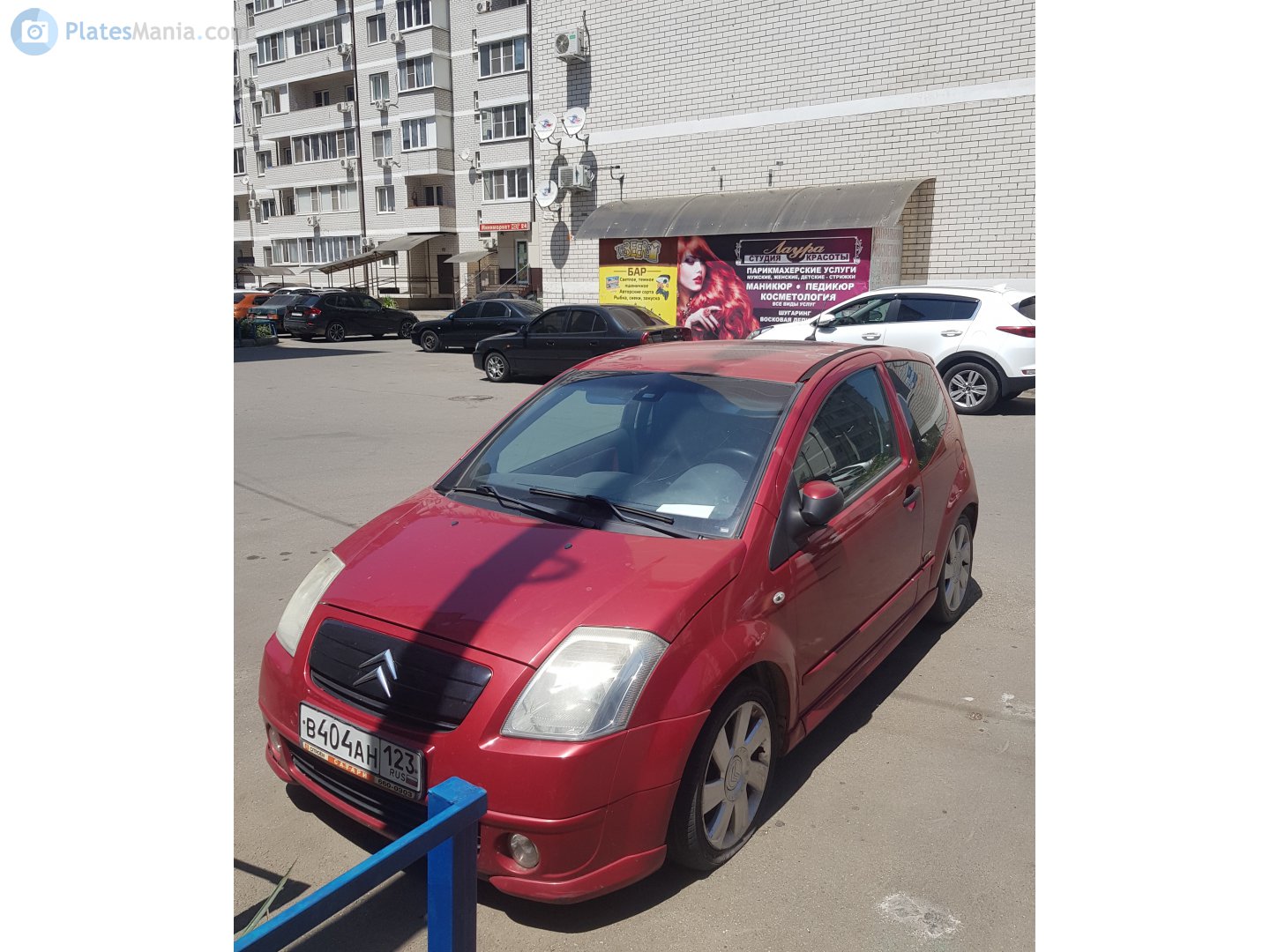 в 404 ан 123, Citroёn C2 1st gen (A6; Global-market), 2003–2009