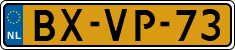License plate of the Netherlands, Heavy Commercial Vehicles (1994 system)
