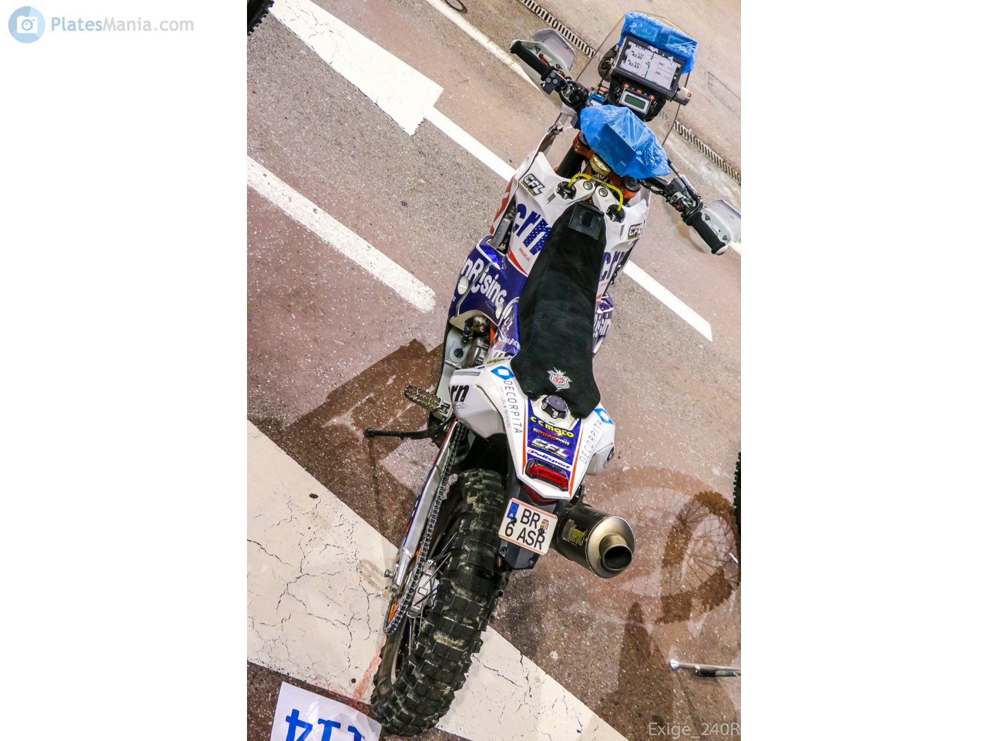 BR 6 ASR, Regular plates 