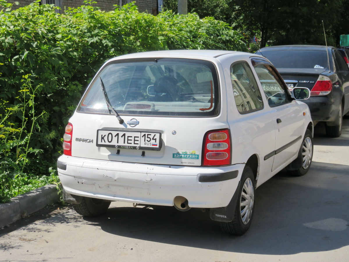 к 011 ее 154, Nissan March 2nd gen 3-door Hatch (K11), 1992–2002