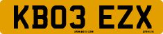License plate of the United Kingdom, 2001 year system