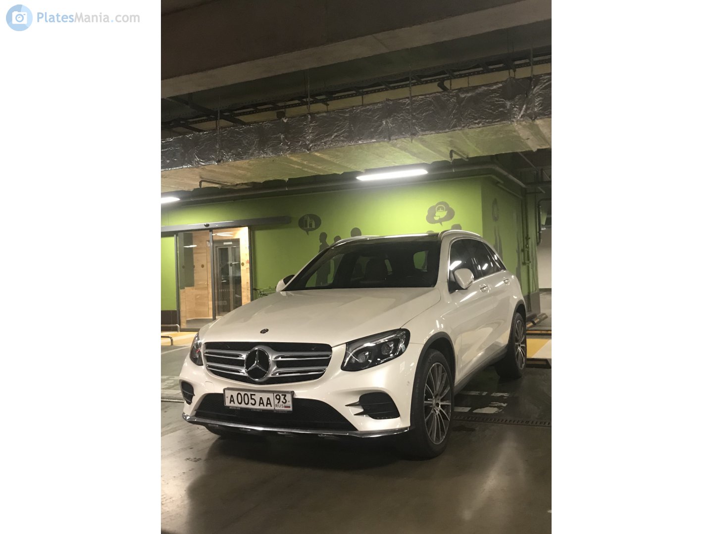 а 005 аа 93, Mercedes-Benz GLC-Klasse 1st gen SUV (X253), 2015–2019