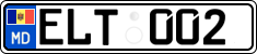License plate of Moldova, Cars (2015)