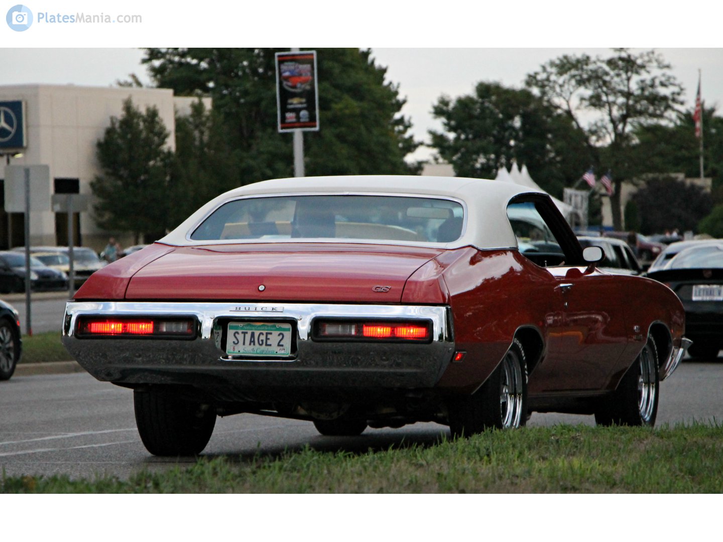 STAGE 2, Buick GS 2nd gen 1972 (455) Hardtop Coupé (43437; A-body), 4th facelift, 1971–1972