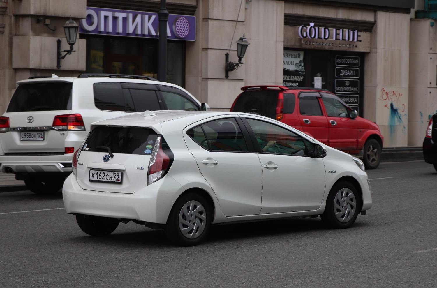 к 162 сн 28, Toyota Aqua 1st gen (NHP10), 1st facelift, 2014–2017