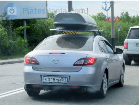 к018мм51, Mazda 6