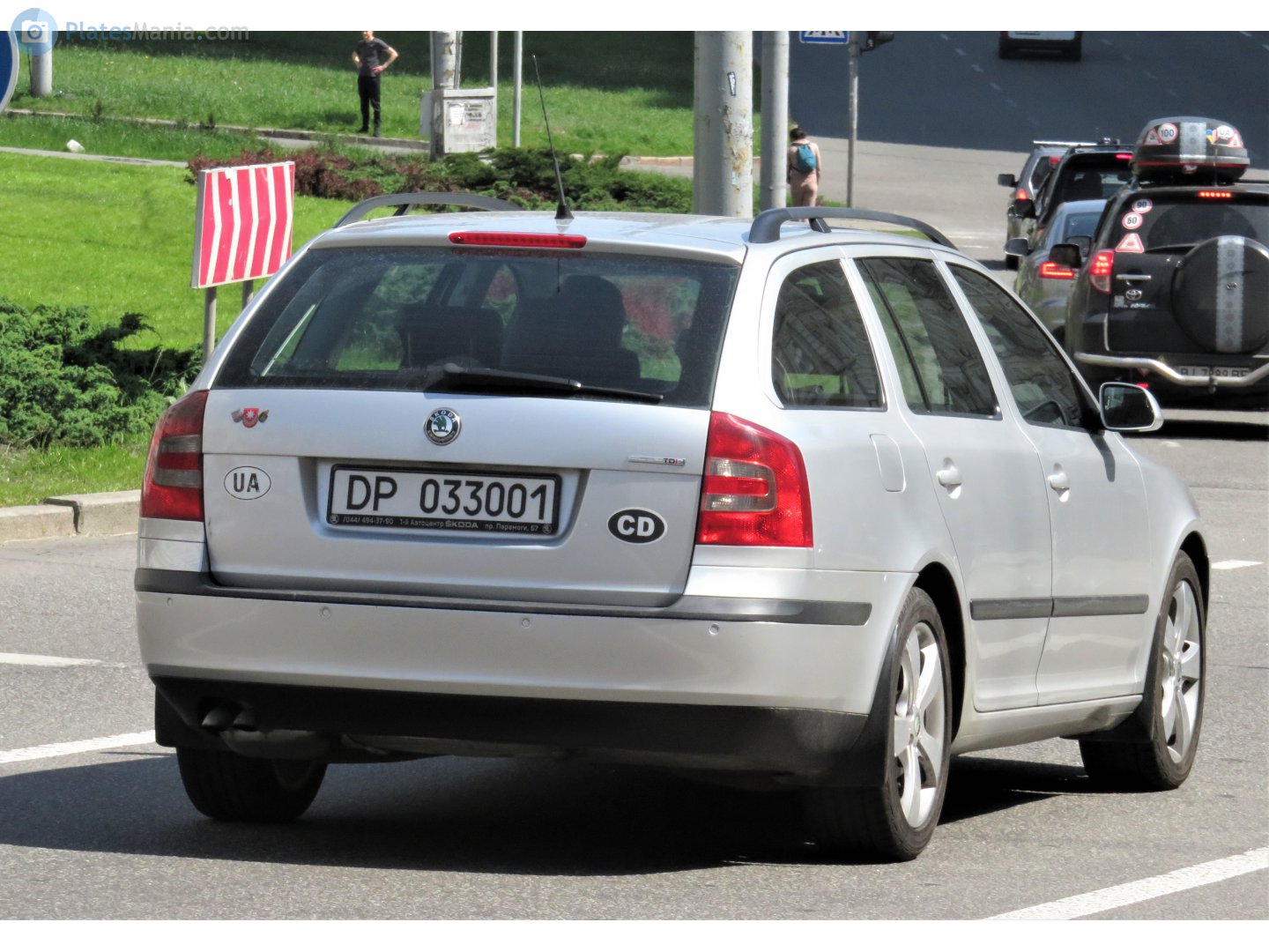 DP 033 001, Skoda Octavia 2nd gen Combi (A5/1Z5), 2004–2008 (2010–2012 Tour)