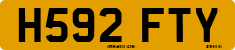 License plate of the United Kingdom, 1983 year system
