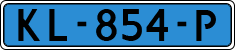 License plate of the Netherlands, Taxi