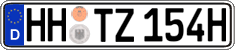 German license plate, Plates for oldtimers (type 