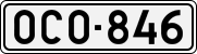 License plate of Finland, Cars