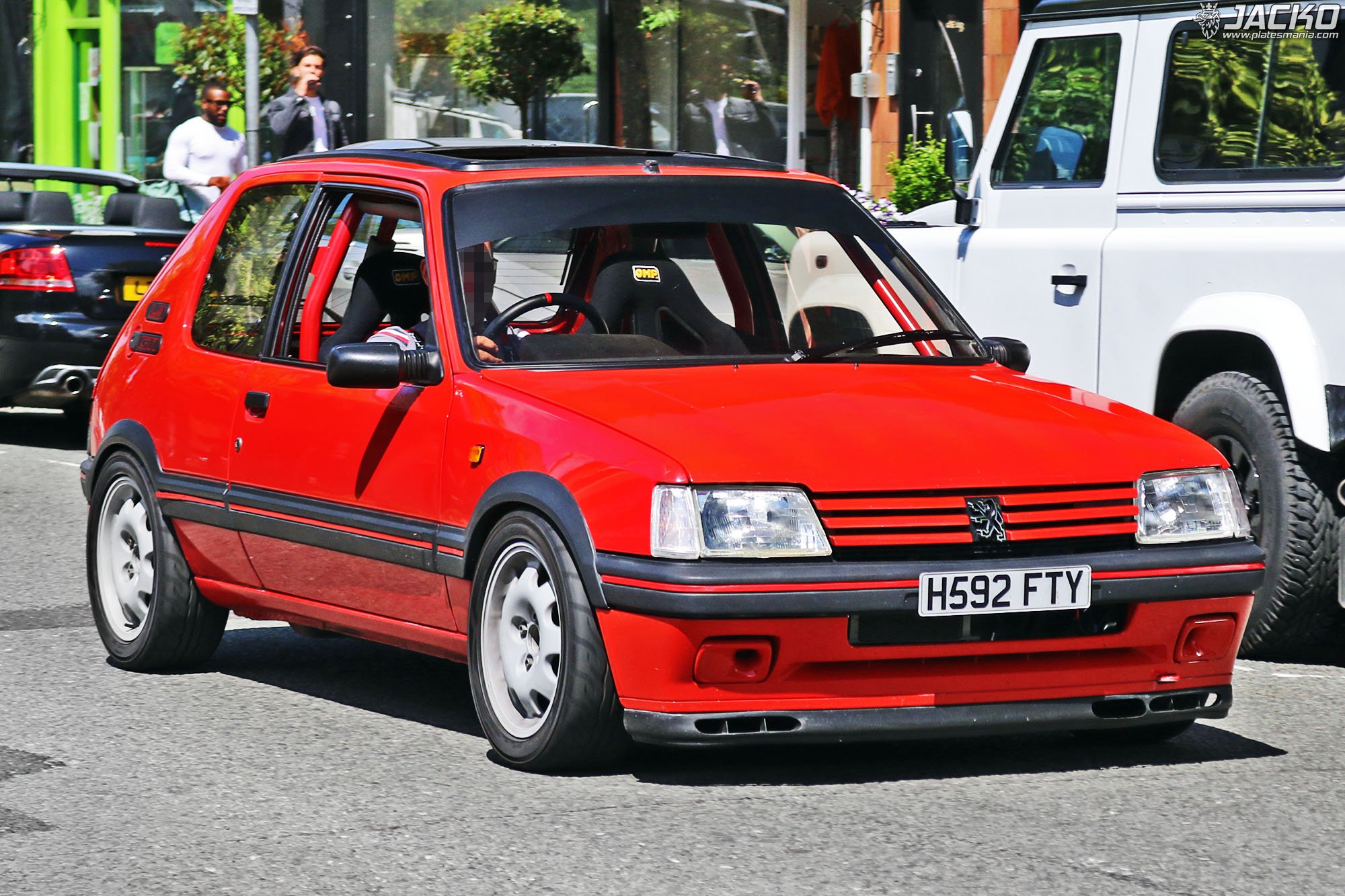 H592FTY, Peugeot 205 1st gen 3-door Hatch (20A/C), 1983–1998