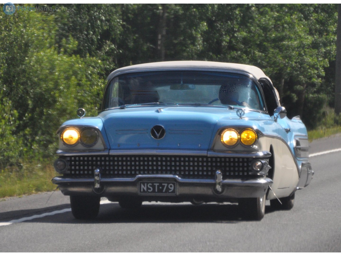 NST-79, Buick Special 2nd gen 1958 Convertible (46C; B-body), 8th facelift, 1957–1958