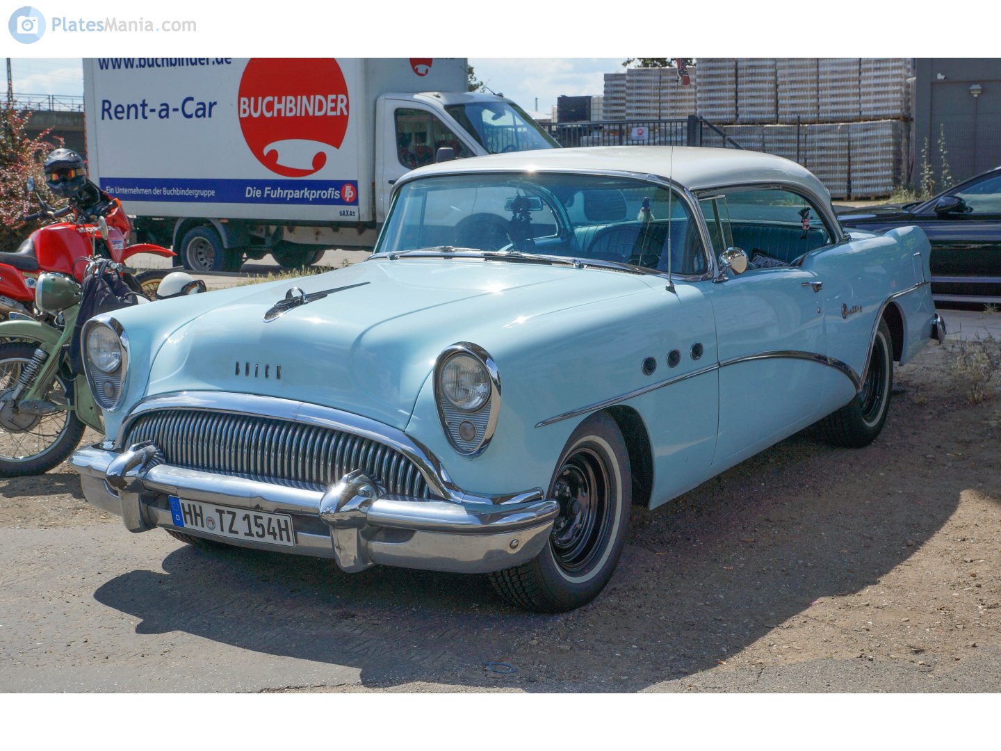 HH TZ 154 H, Buick Century 2nd gen (Riviera) 2-door Hardtop (66R; B-body), 1953–1954