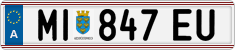 License plate of Austria, Regular plates