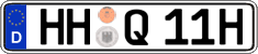 German license plate, Plates for oldtimers (type 