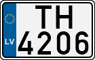 License plate of Latvia, Motorcycles
