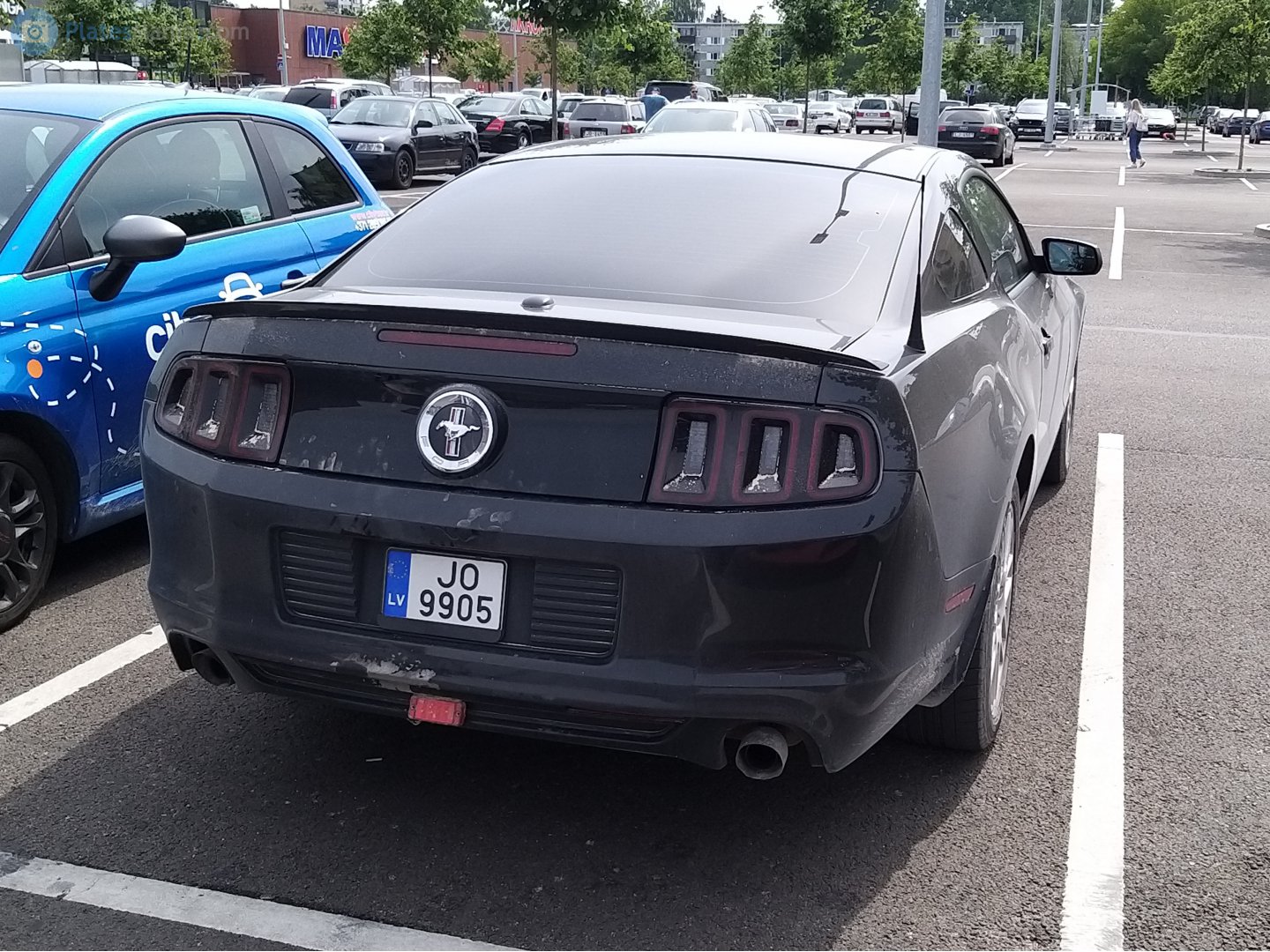 JO-9905, Ford Mustang 5th gen 2-door Coupé (S197), 2nd facelift, 2012–2014