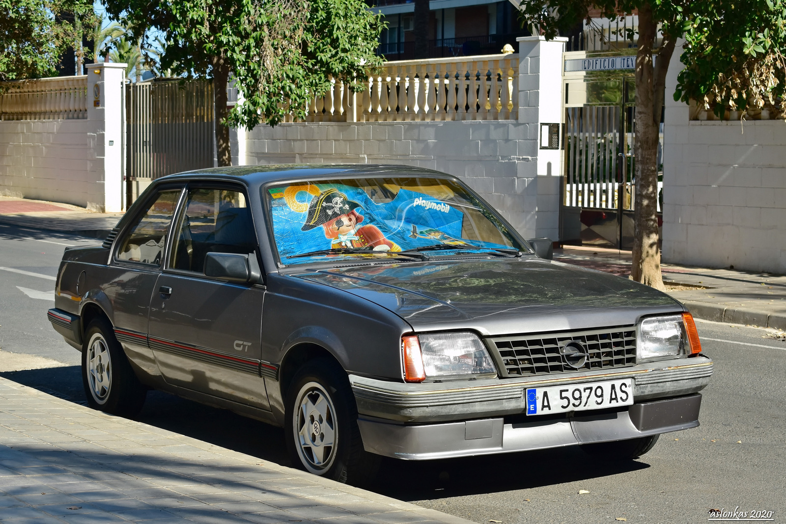 A 5979 AS, Opel Ascona 3rd gen 2-door Sedan (C), 1981–1988