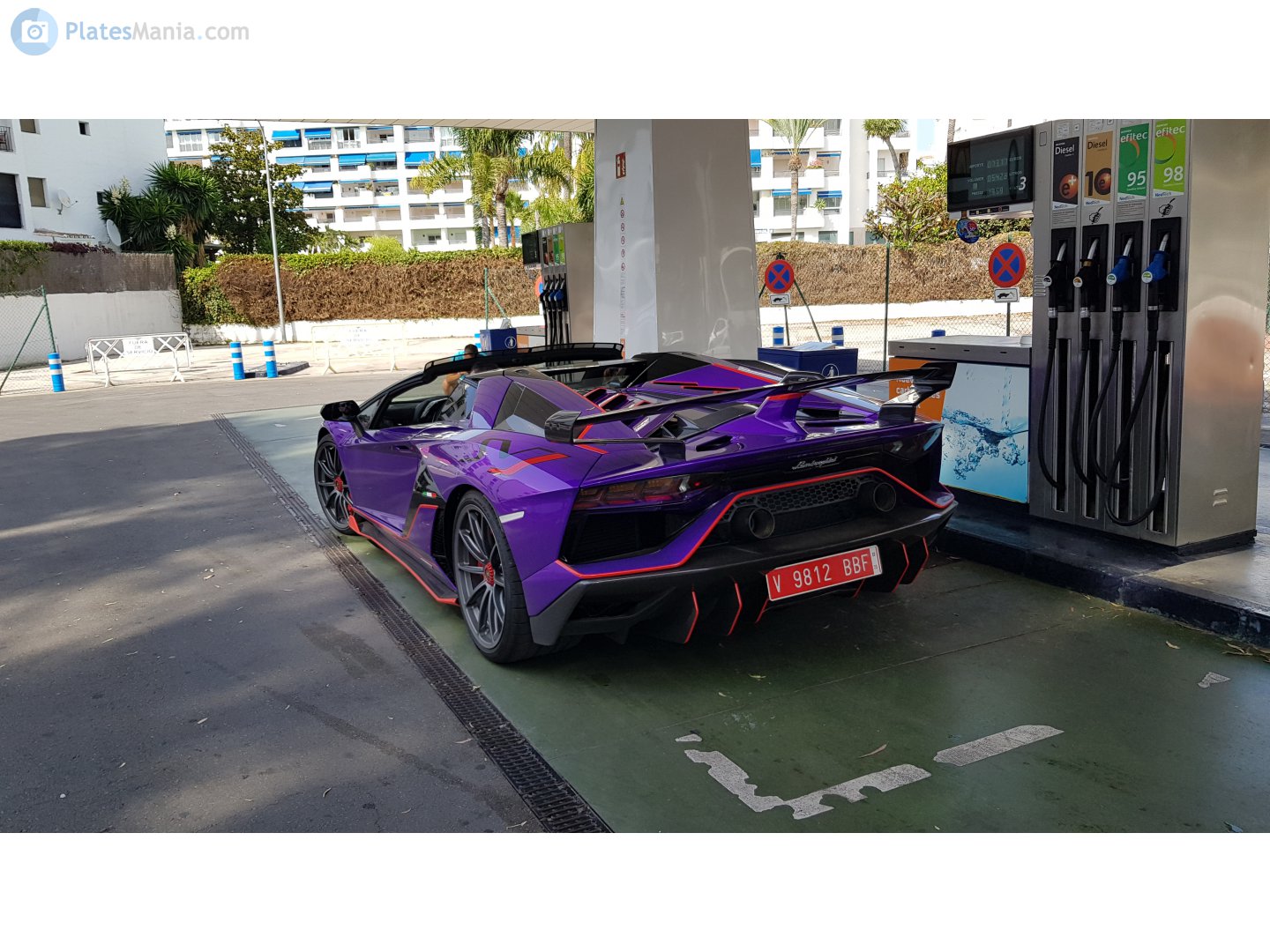 V 9812 BBF, Lamborghini Aventador LP770-4 SVJ, 2018–