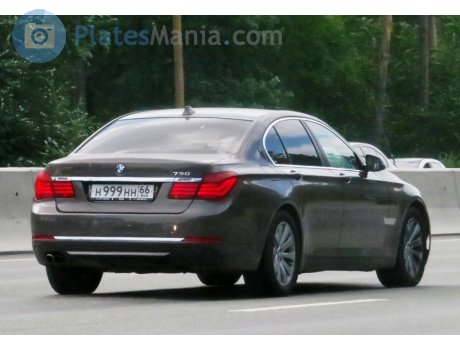 н999нн66, BMW 7 Series