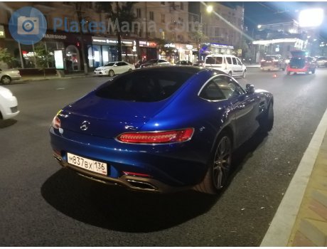 м837вх136, Mercedes-Benz AMG GT