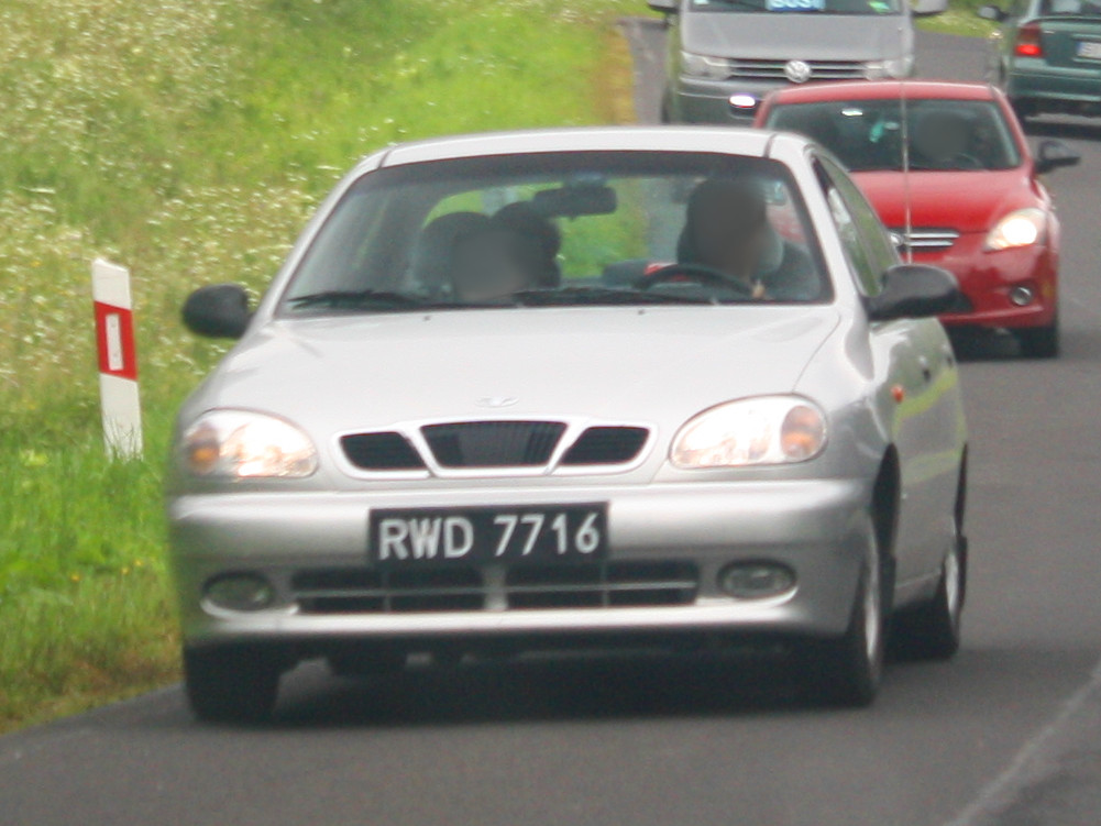 RWD 7716, Daewoo Lanos 1st gen Sedan (T100/T150), 1997–2009