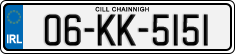 License plate of Ireland, Regular plates