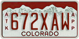 Colorado, Apportioned (123ABC)