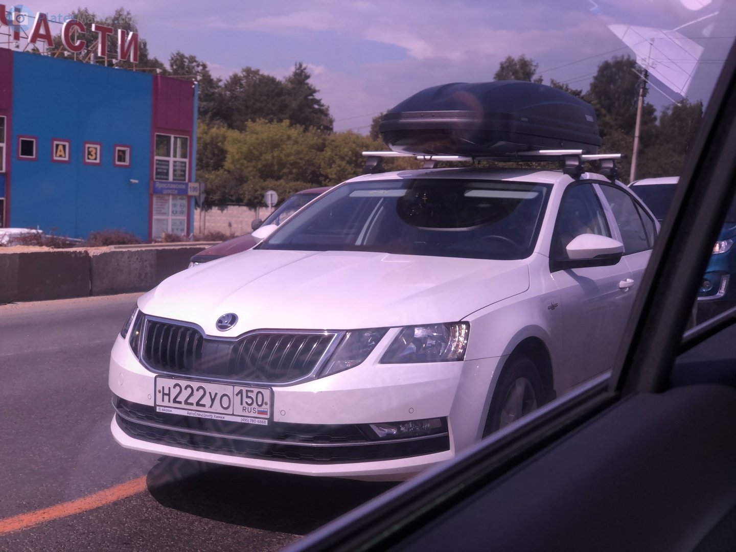 н 222 уо 150, Skoda Octavia 3rd gen Liftback (A7/5E3), facelift, 2017–2022 (–2023 for CN-market)
