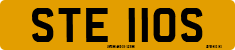 License plate of the United Kingdom, 1963 year system