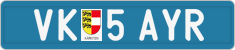 License plate of Austria, Dealer
