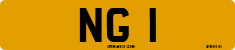 License plate of the United Kingdom, 1903 year system