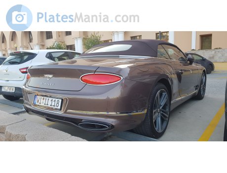 WI II 118, Bentley Continental