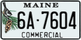 Maine, Commercial vehicles (1A-2345)