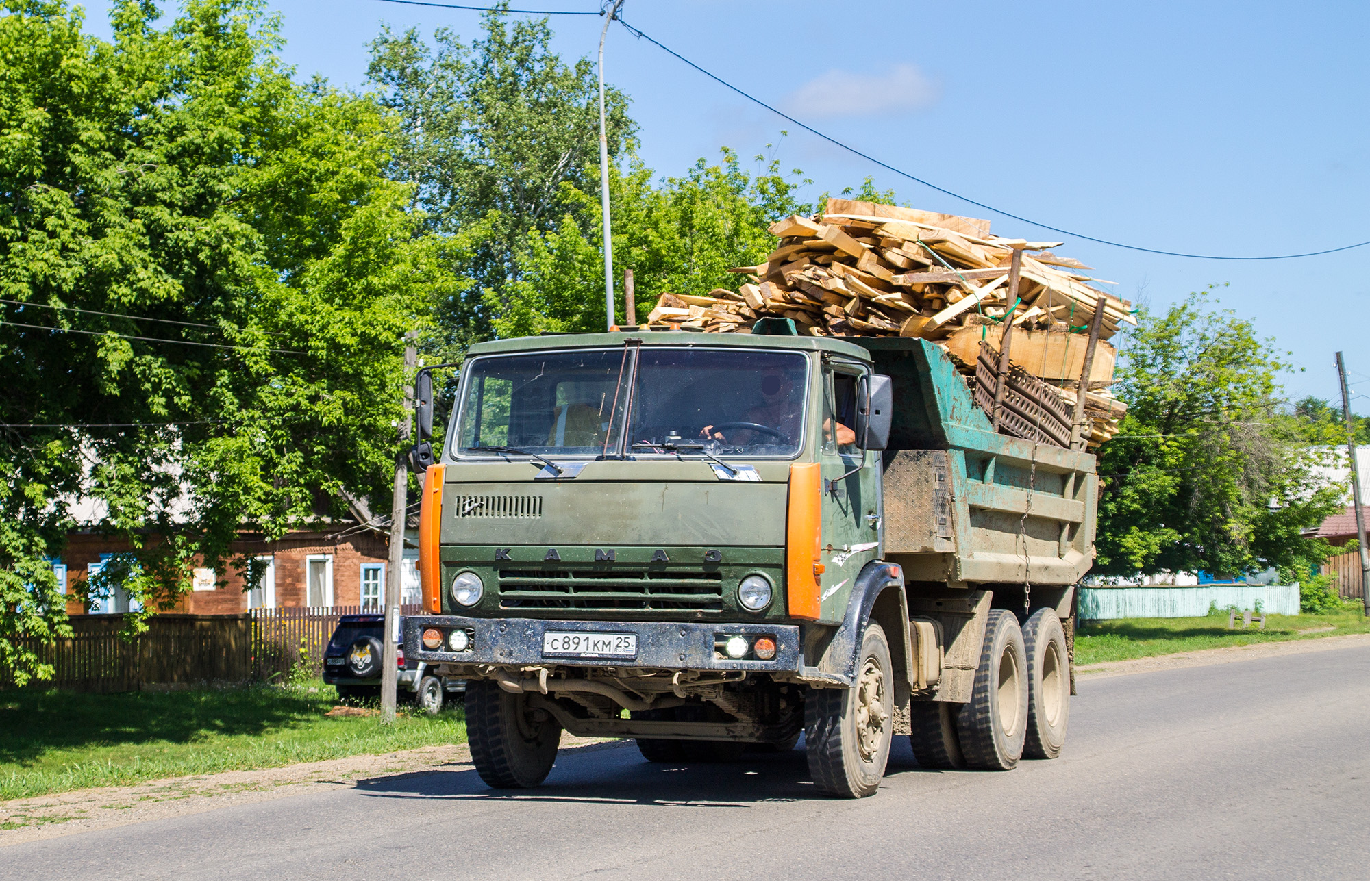 с 891 км 25, KamAZ 5511 5511, 1977–1997