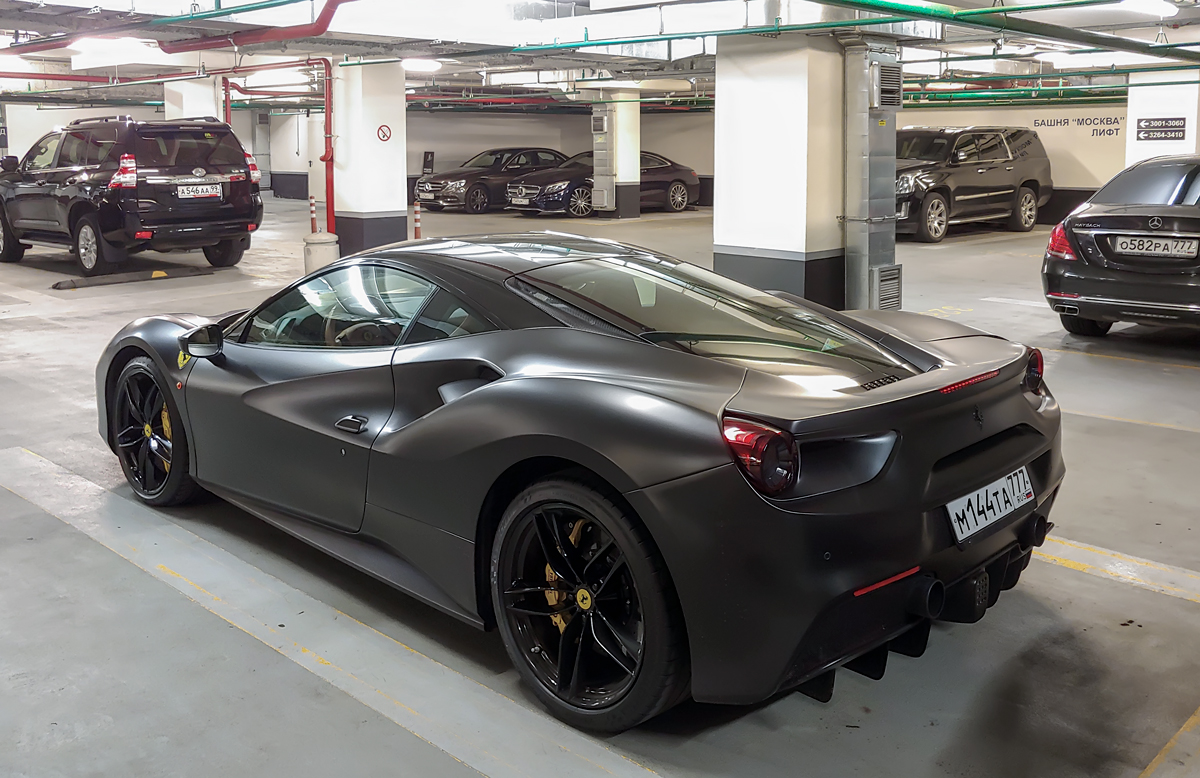 м 144 та 777, Ferrari 488 1st gen (GTB) Berlinetta (F142M), 2015–2019