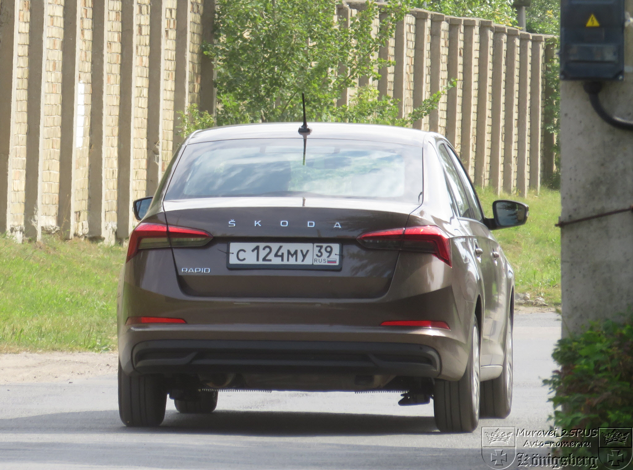 с 124 му 39, Skoda Rapid Liftback (NH3; RU-market), facelift, 2020–2022