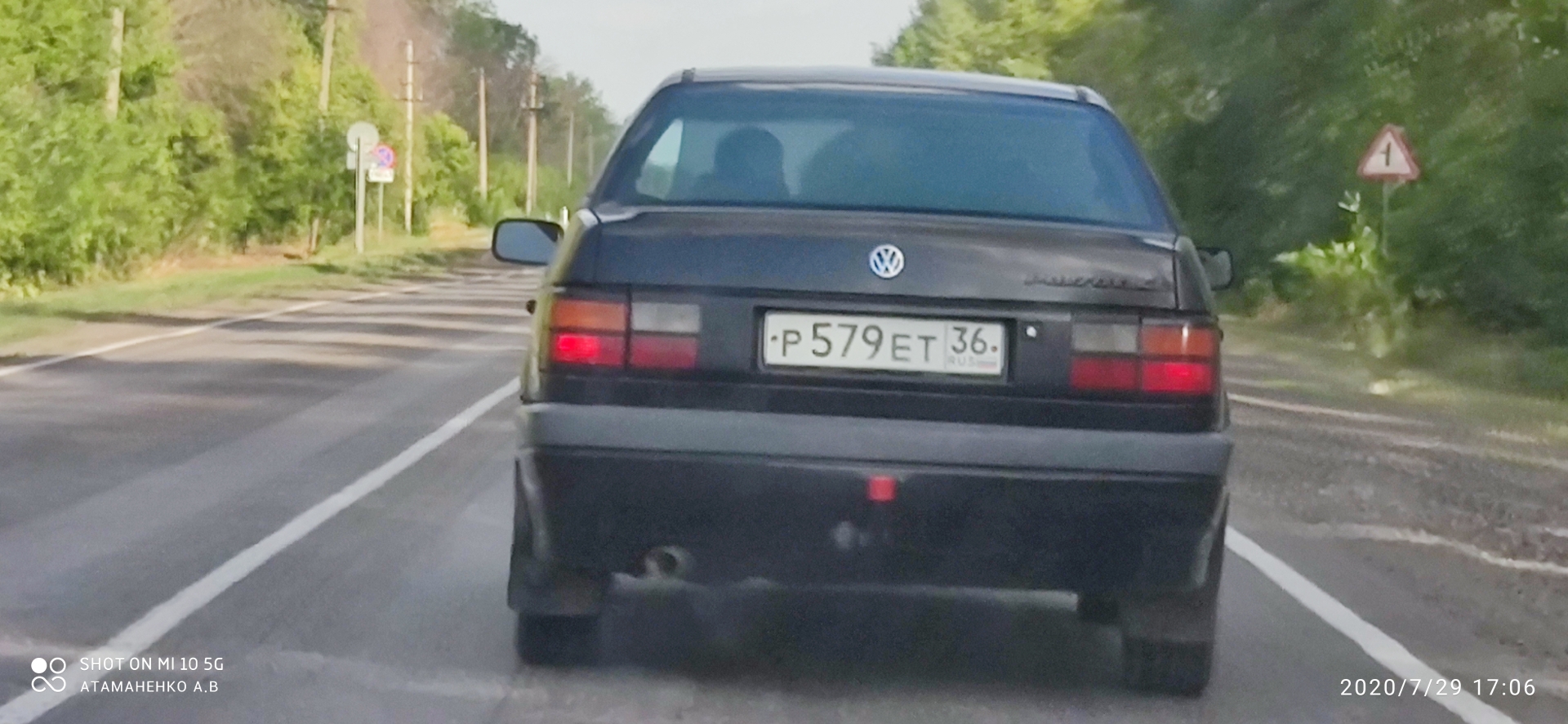 р 579 ет 36, Volkswagen Passat 3rd gen Sedan (B3; 35i), 1988–1993