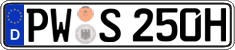 German license plate, Plates for oldtimers (type 