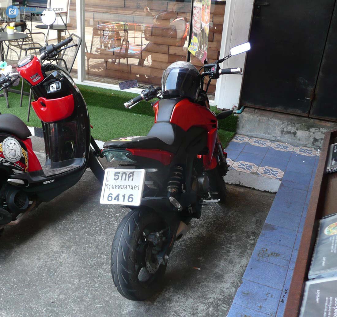 5กศ 6416, Kawasaki Ninja 125 / Z125 