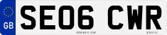License plate of the United Kingdom, 2001 year system